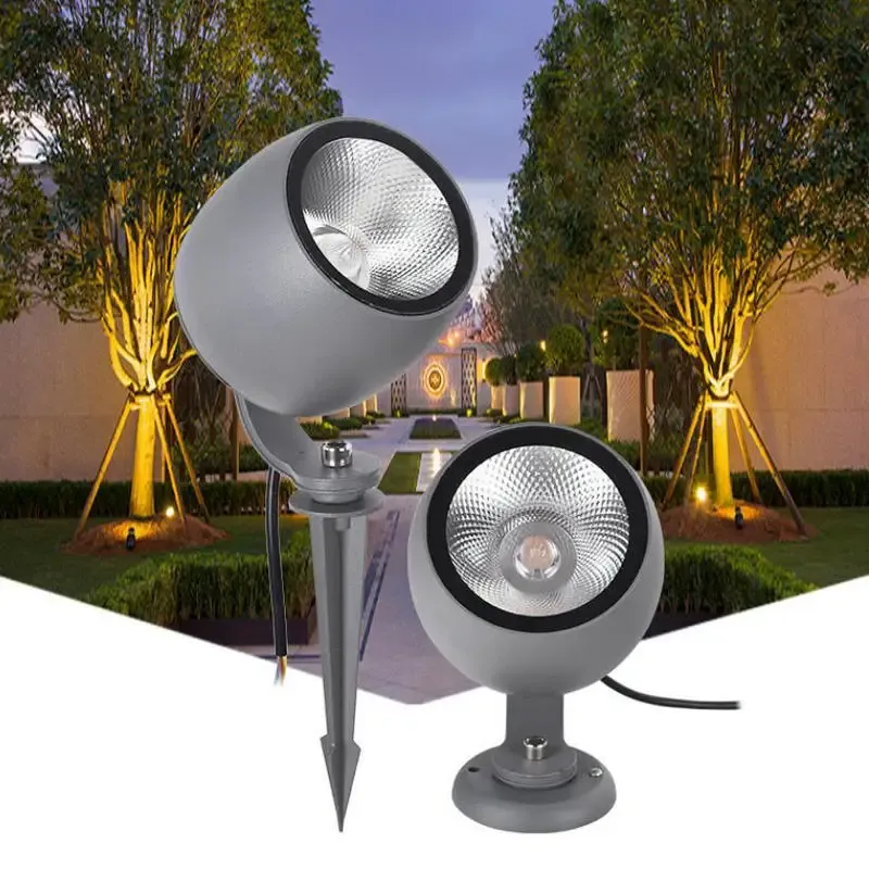 Wasserdicht IP68 LED Garten Licht LED Rasen Lampen 10W 15W 20W 30W Led-strahler 12V 110V 220V Led Spike Licht Landschaften Beleuchtung