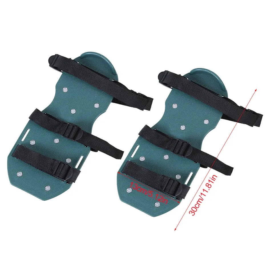 1 Paar Rasenbelüfter-Sandalen, strapazierfähige Gras-Spike-Schuhe mit Kunststoffschnalle, Gartenwerkzeug, Rasen-Spike-Schuhe, Rasenbelüfter-Schuhe