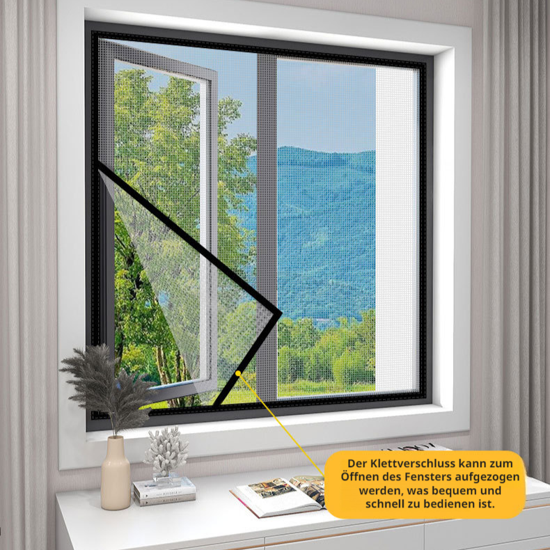 Selbstklebende ektenschutzgitter Fensterbildschirm Selbstklebend Für Den Hausgebrauch Sicheres Mater