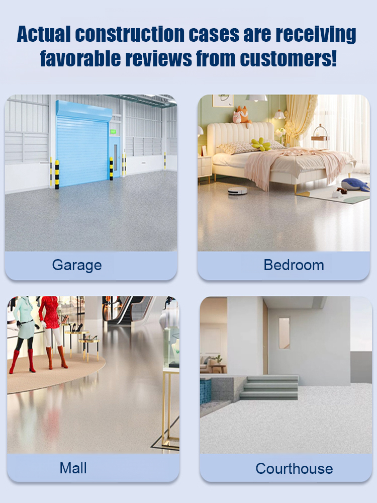 【✨️Begrenzter Zeitraum Sonderpreis】Upgrade epoxy coloured sand floor paint.