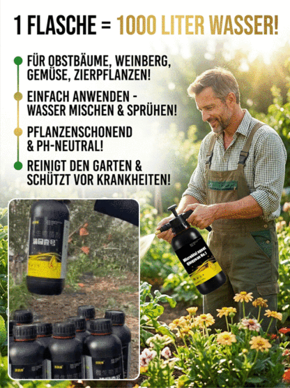 Profi Bio Pflanzenschutz Konzentrat | 1000g für 1000L Schutz | 100% Bienenfreundlich ️