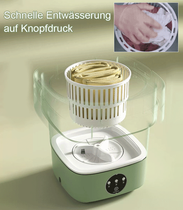 Automatische Mini-Waschmaschine