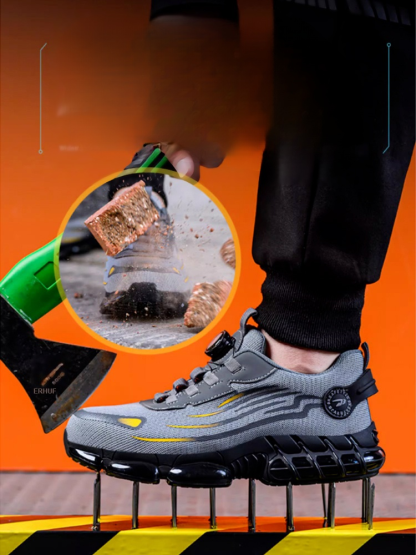 Niedrigster Preis das ganze Jahr! Sicherheitsstiefel mit Knopf gegen Durchstich und Schlag