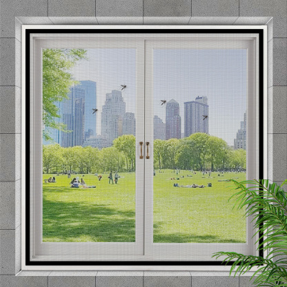 Selbstklebende ektenschutzgitter Fensterbildschirm Selbstklebend Für Den Hausgebrauch Sicheres Mater