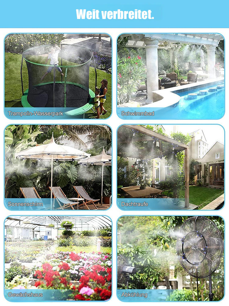 Garten Outdoor Niederdruck Kühlverneblungsdüsen