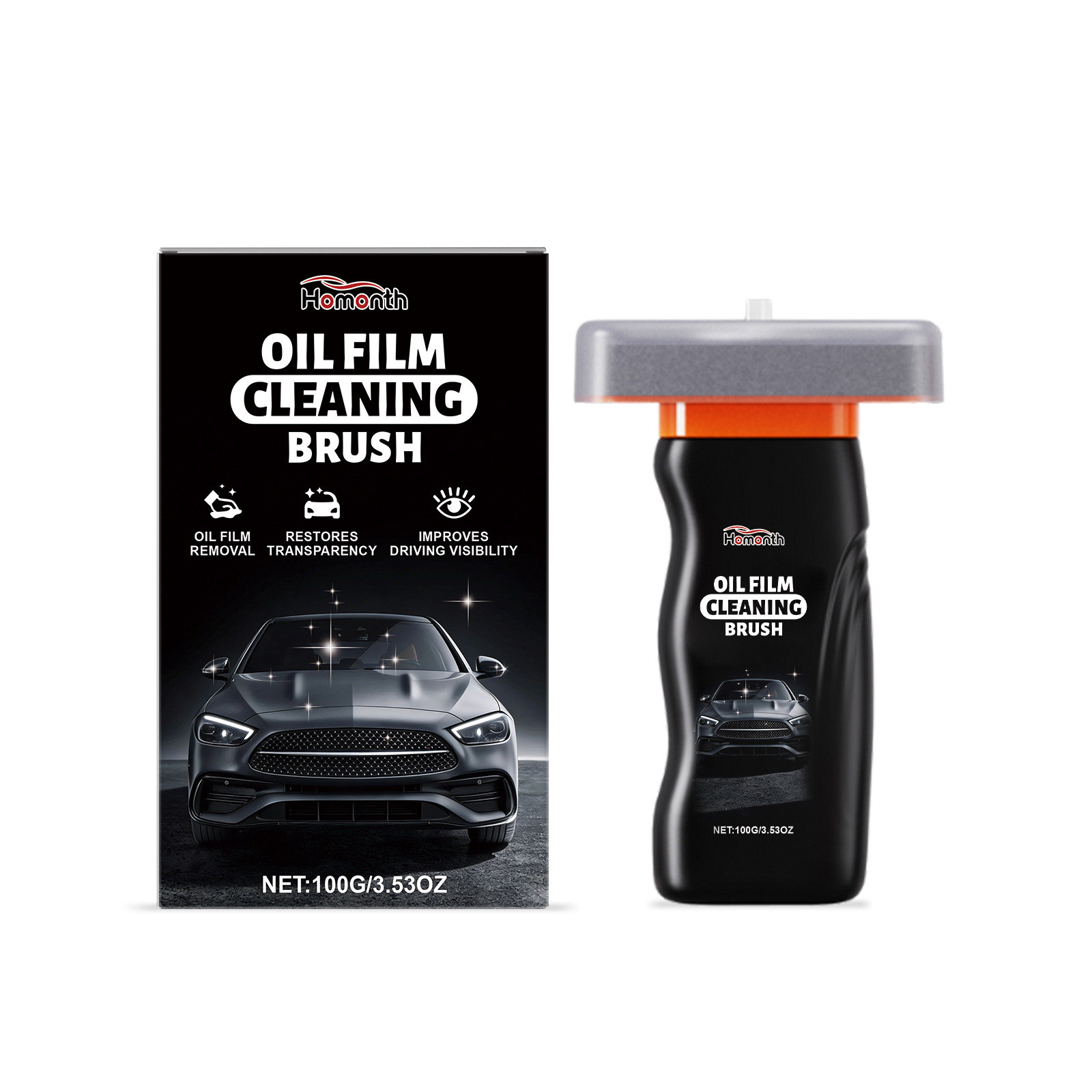 Glasreiniger-Set Profi | Anti-Beschlag Schutz | 20 Jahre Lebensdauer 🚘✨