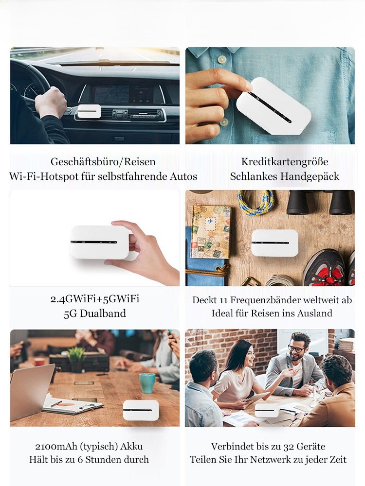 Mini tragbares WiFi