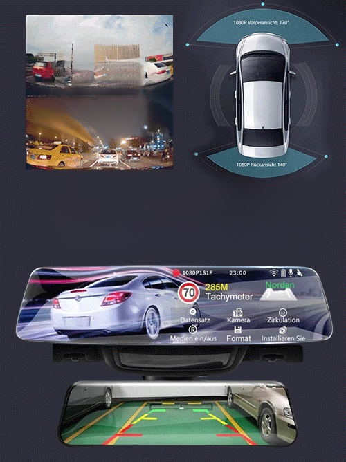 【✨️Begrenzter Zeitraum Sonderpreis】Ultraflacher HD-Autorekorder