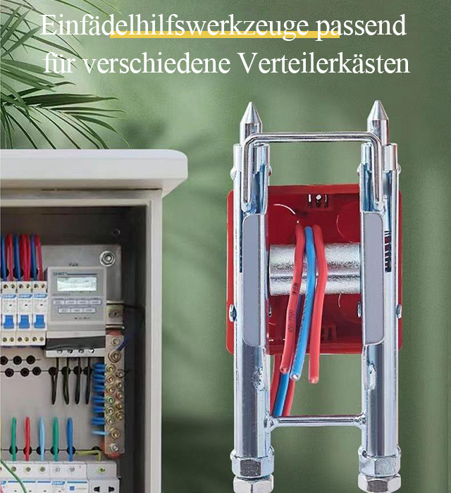 Hilfswerkzeug zum Einfädeln von Kabeln