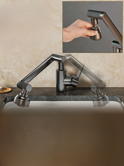 【✨️Begrenzter Zeitraum Sonderpreis】1080° drehbarer Wasserhahn mit mechanischem Arm