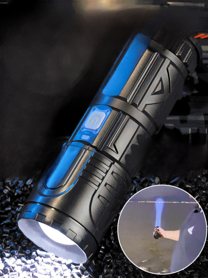 Weiße Laser-Zoom-Taschenlampe