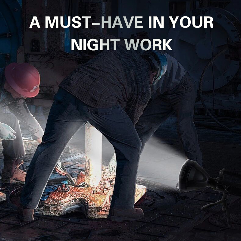 German well-crafted long lighting searchlight