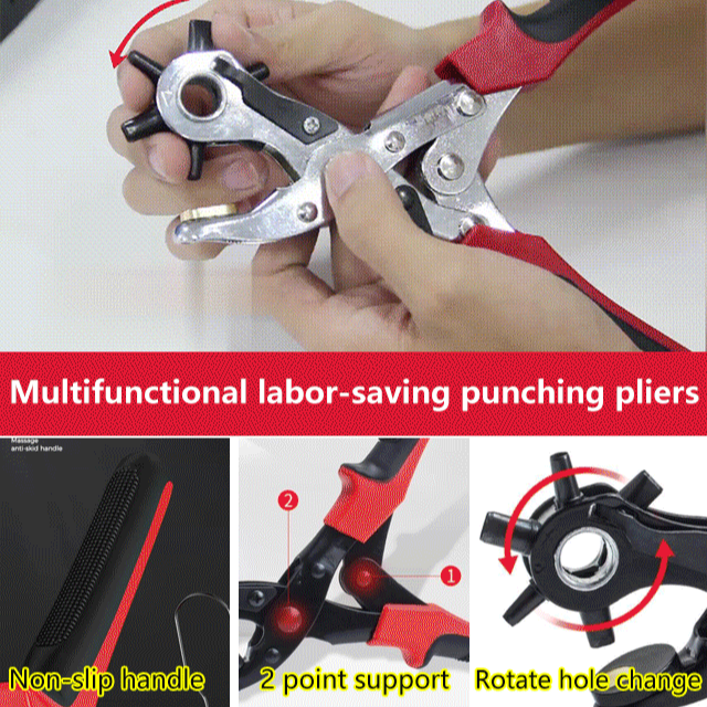 Leather Hole Puncher Set