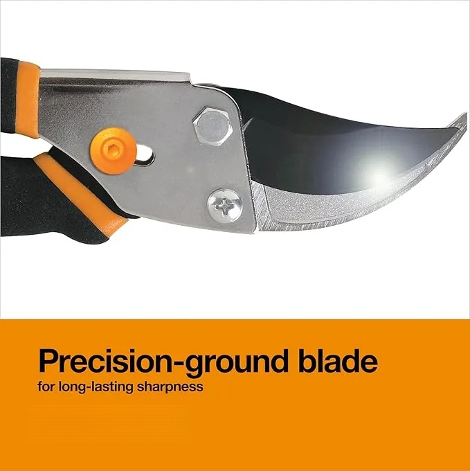 5/8-Inch Cut Capacity Garden Clippers, Gardening Scissors with Sharp