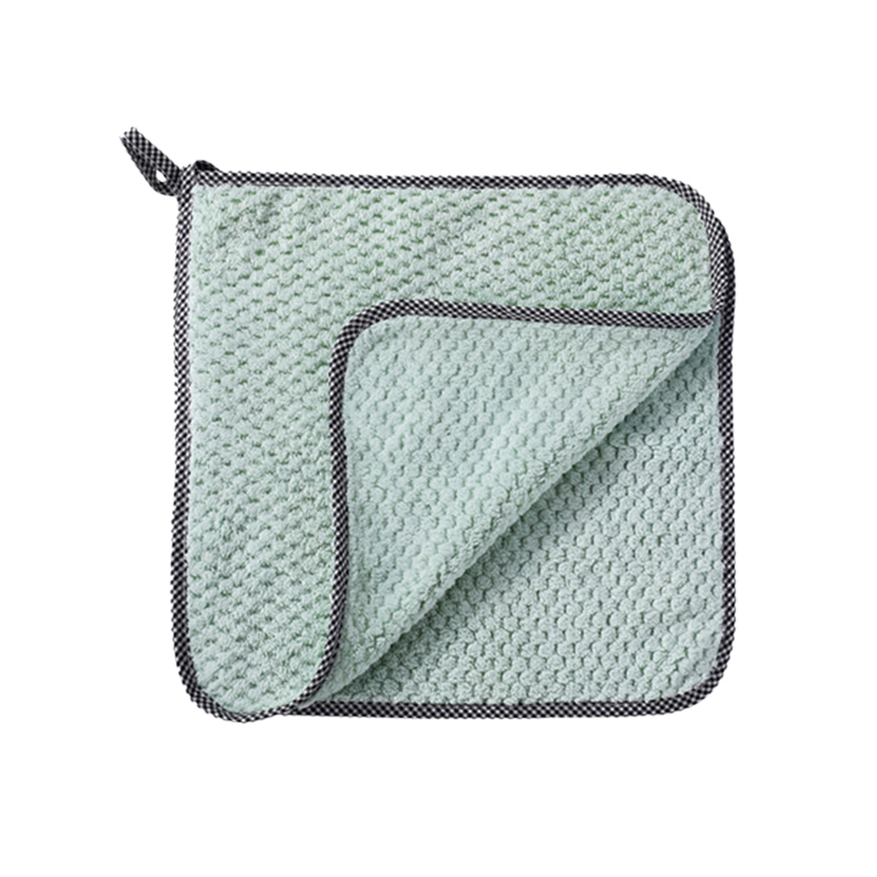 Coral fleece strong water absorption non-oil oil rag