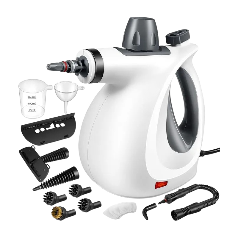 Pressurized Handheld Multi-Surface Natural Steam for Cleaning Floor, Upholstery