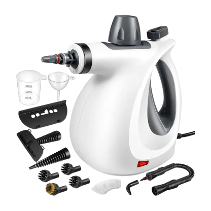Pressurized Handheld Multi-Surface Natural Steam for Cleaning Floor, Upholstery