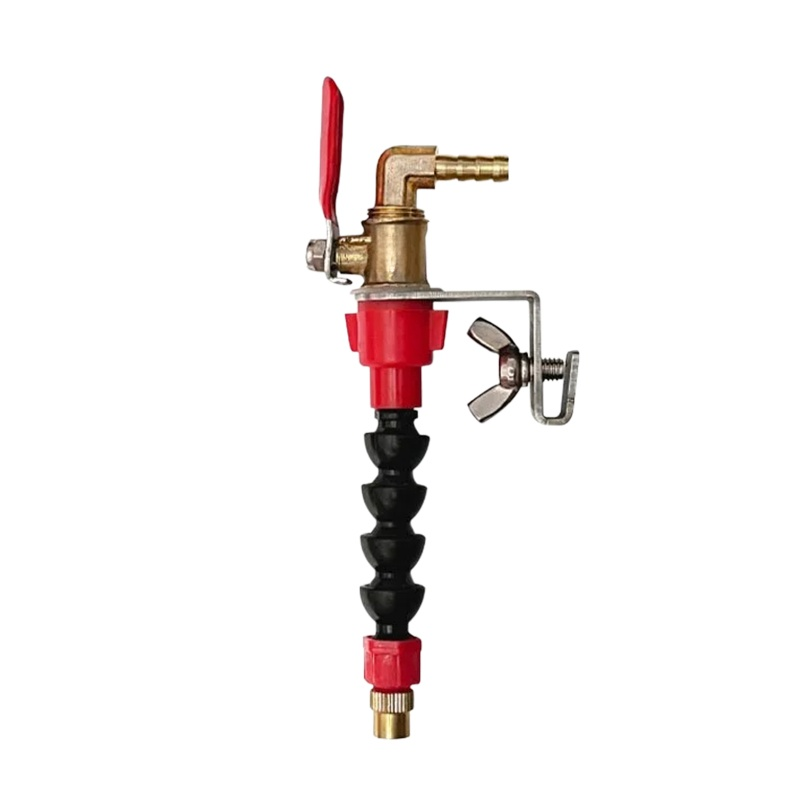 Water sprayer device for cutting machine