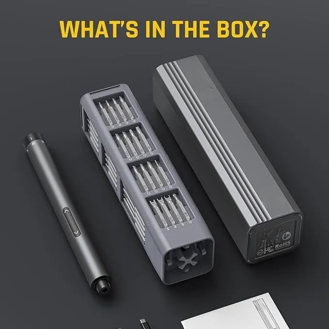 Electric Screwdriver, Mini Precision Screwdriver Set