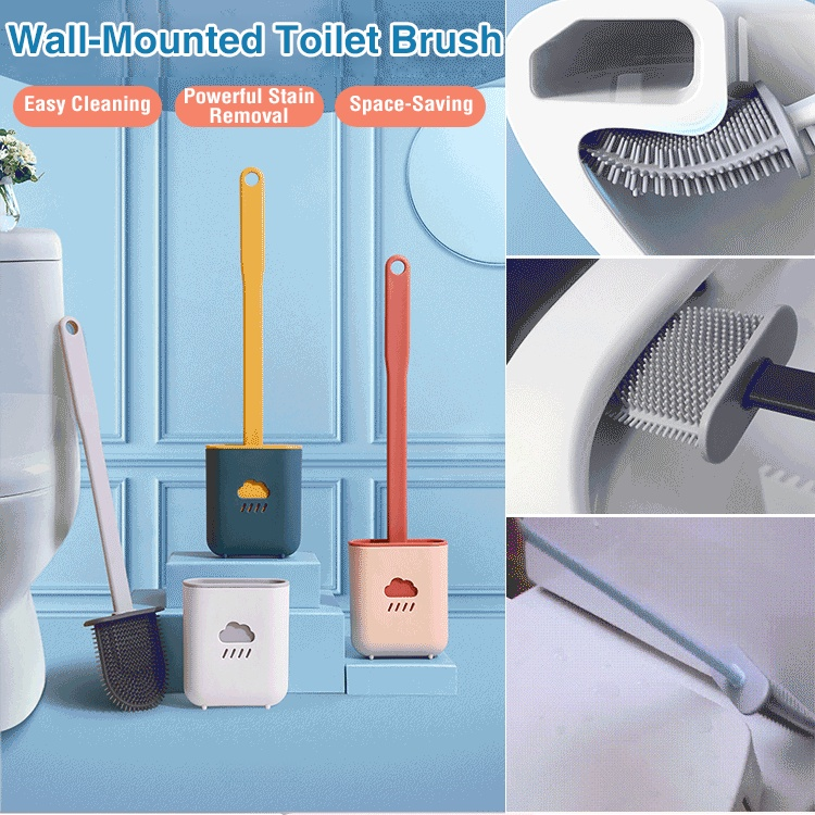 Creative Silicone Toilet Brush