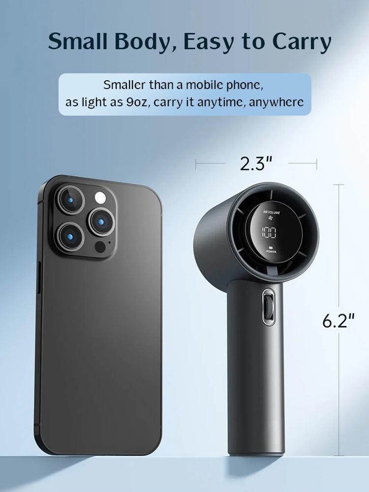 Turbo High Speed Handheld Fan