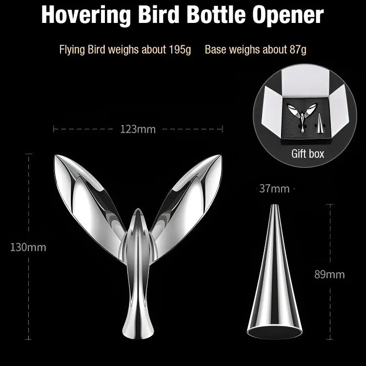 Floating Bird Bottle Opener