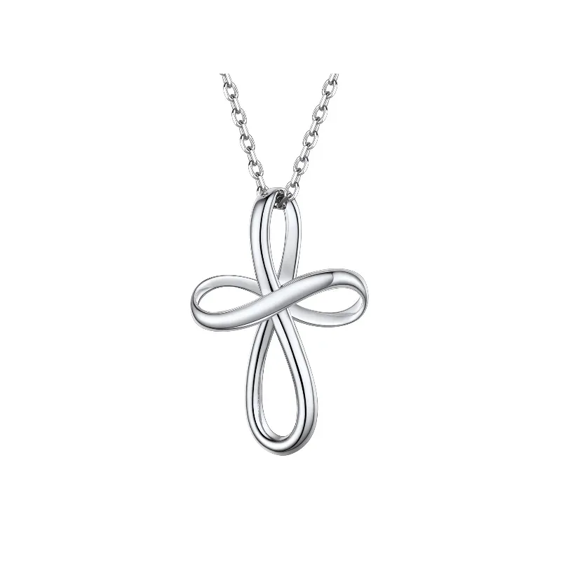 Collier Nœud Celtique en Argent Sterling pour Femme Argenté