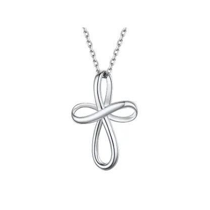 Collier Nœud Celtique en Argent Sterling pour Femme Argenté