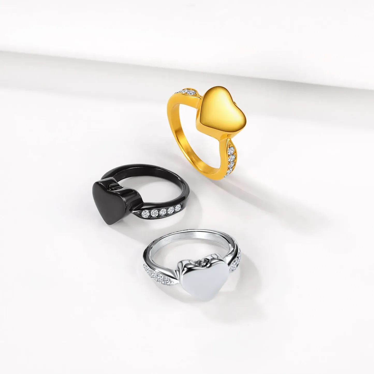 Bague Urne Crémation Collection pour Cendres