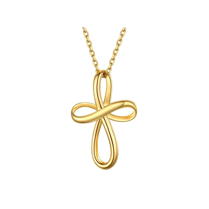 Collier Nœud Celtique en Argent Sterling pour Femme Or