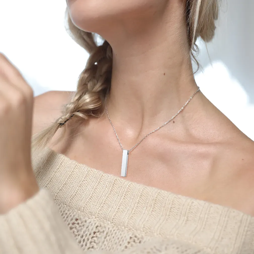 Collier Urne Personnalisé en Acier pour Cendres Modèle
