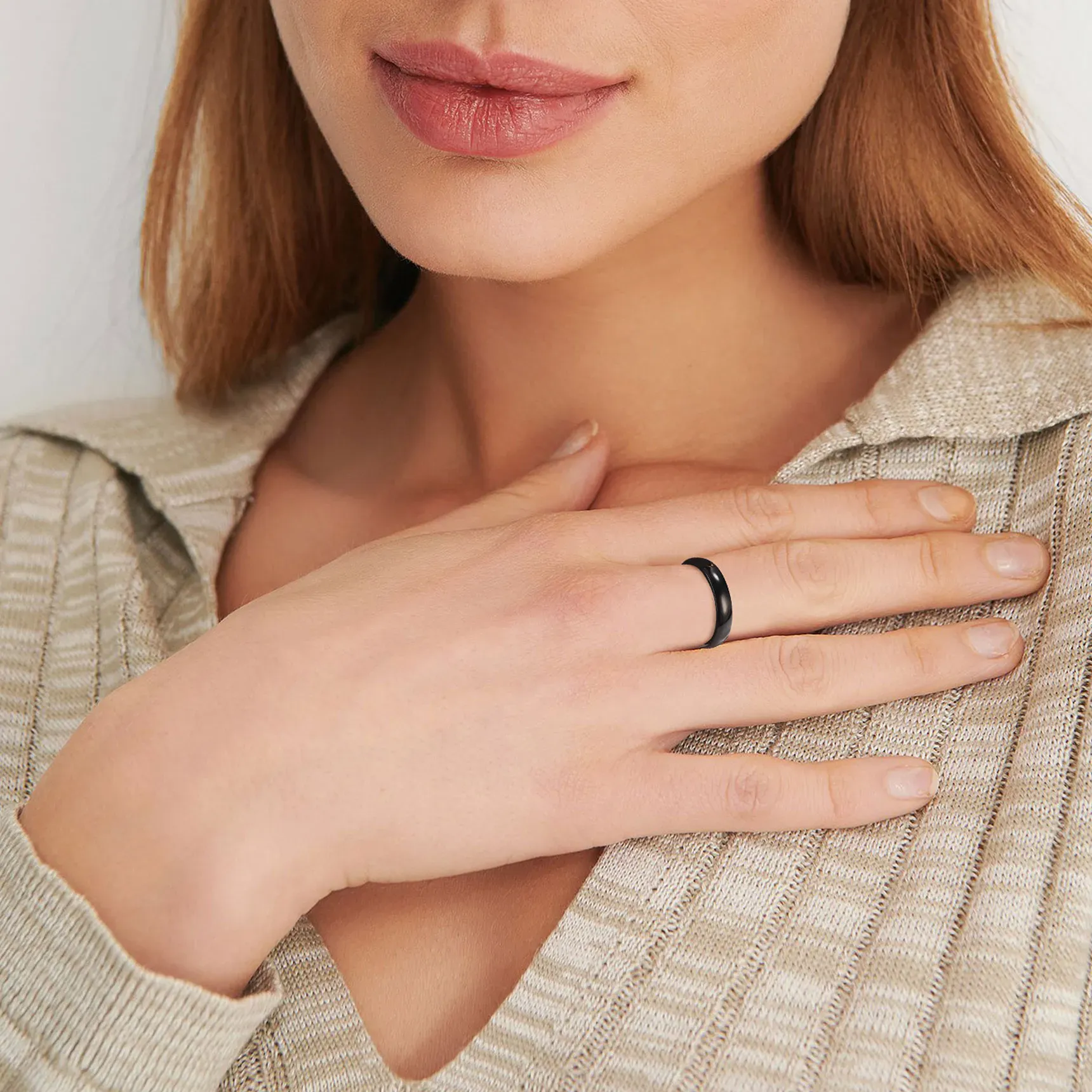 Bague Simple Personnalisée pour Mariage Modèle