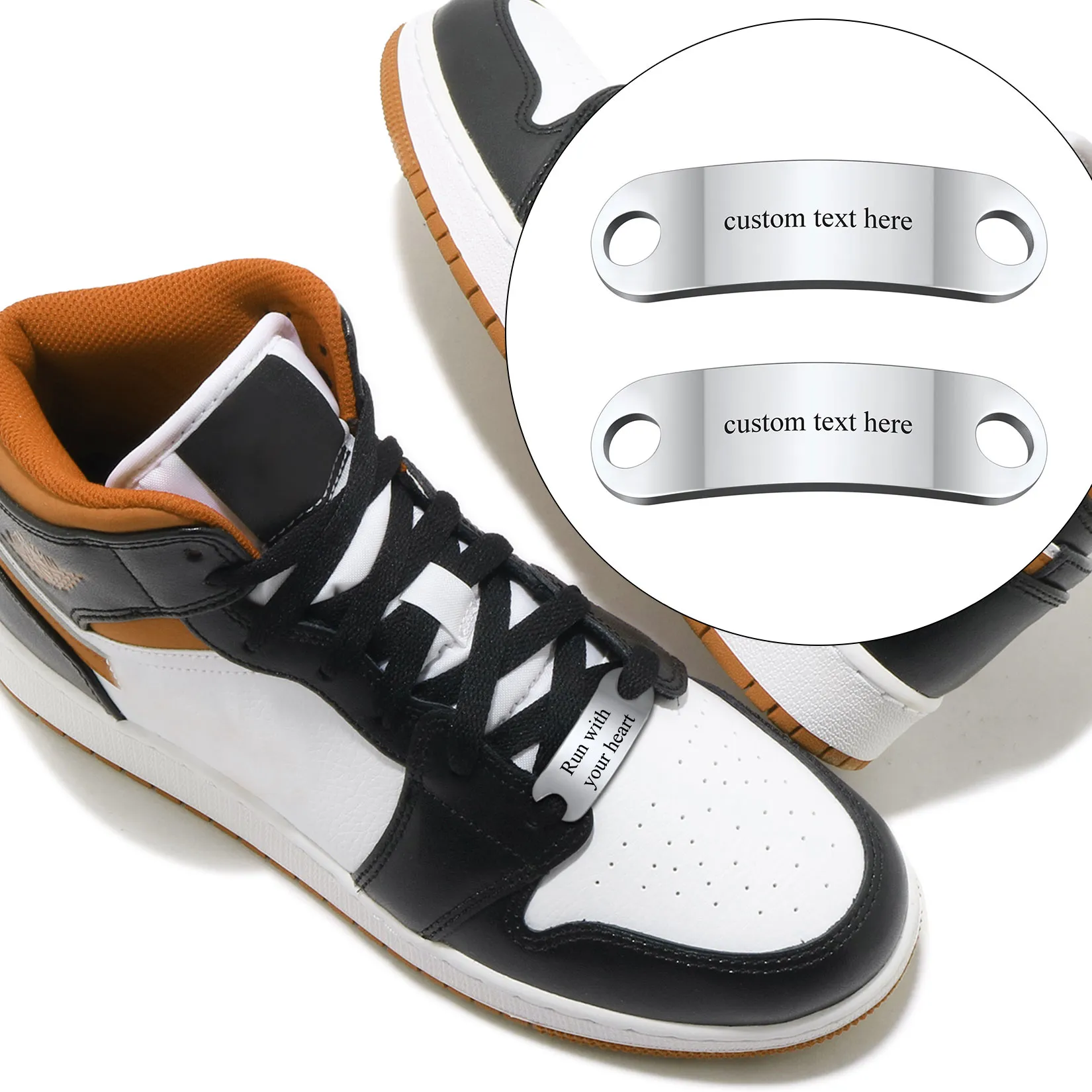 Boucles de Lacets Personnalisées pour Hommes