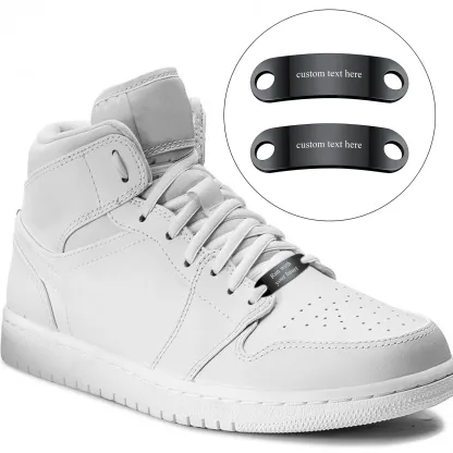 Boucles de Lacets Gravées pour Hommes