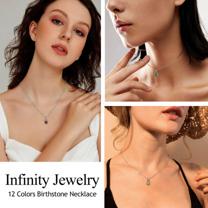 Collier Pendentif Infini en Argent Sterling