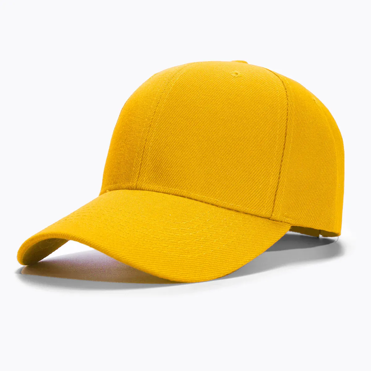 Casquette jaune Personnalisée Brodée | Baseball Cap 