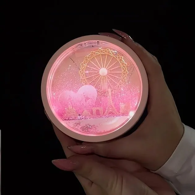 Boîte à Bijoux Éclatante en Forme de Grande Roue