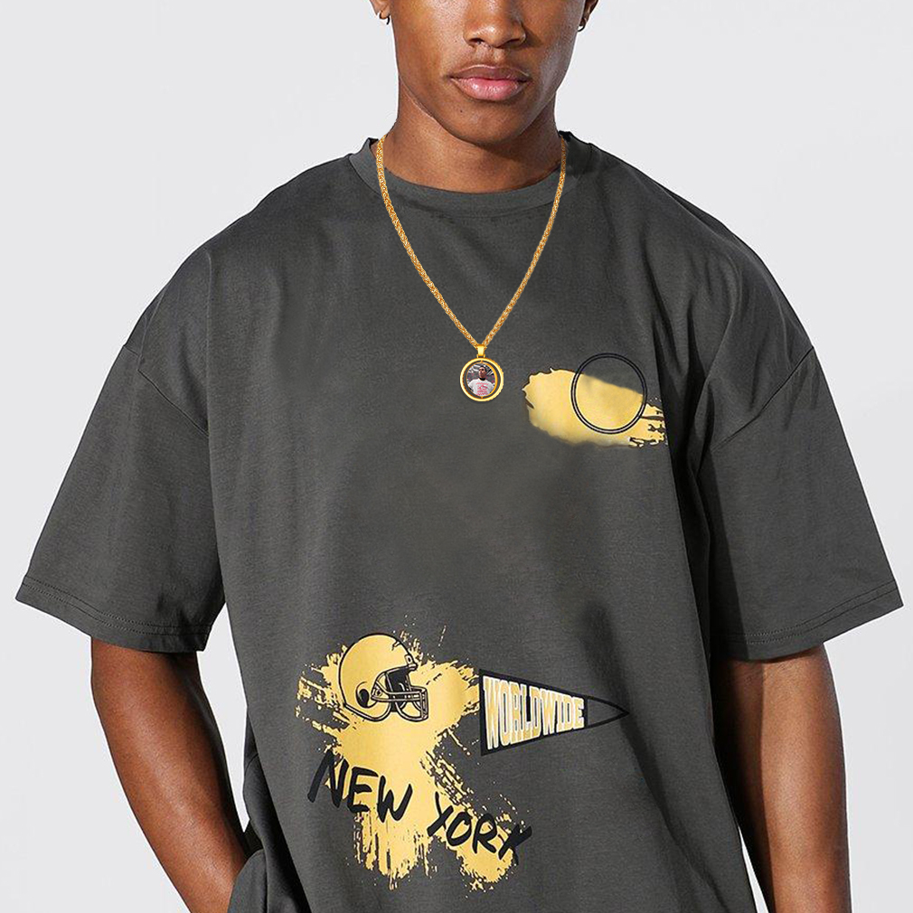 Collier Rond Personnalisé Rotatif avec Zircon Cubique 