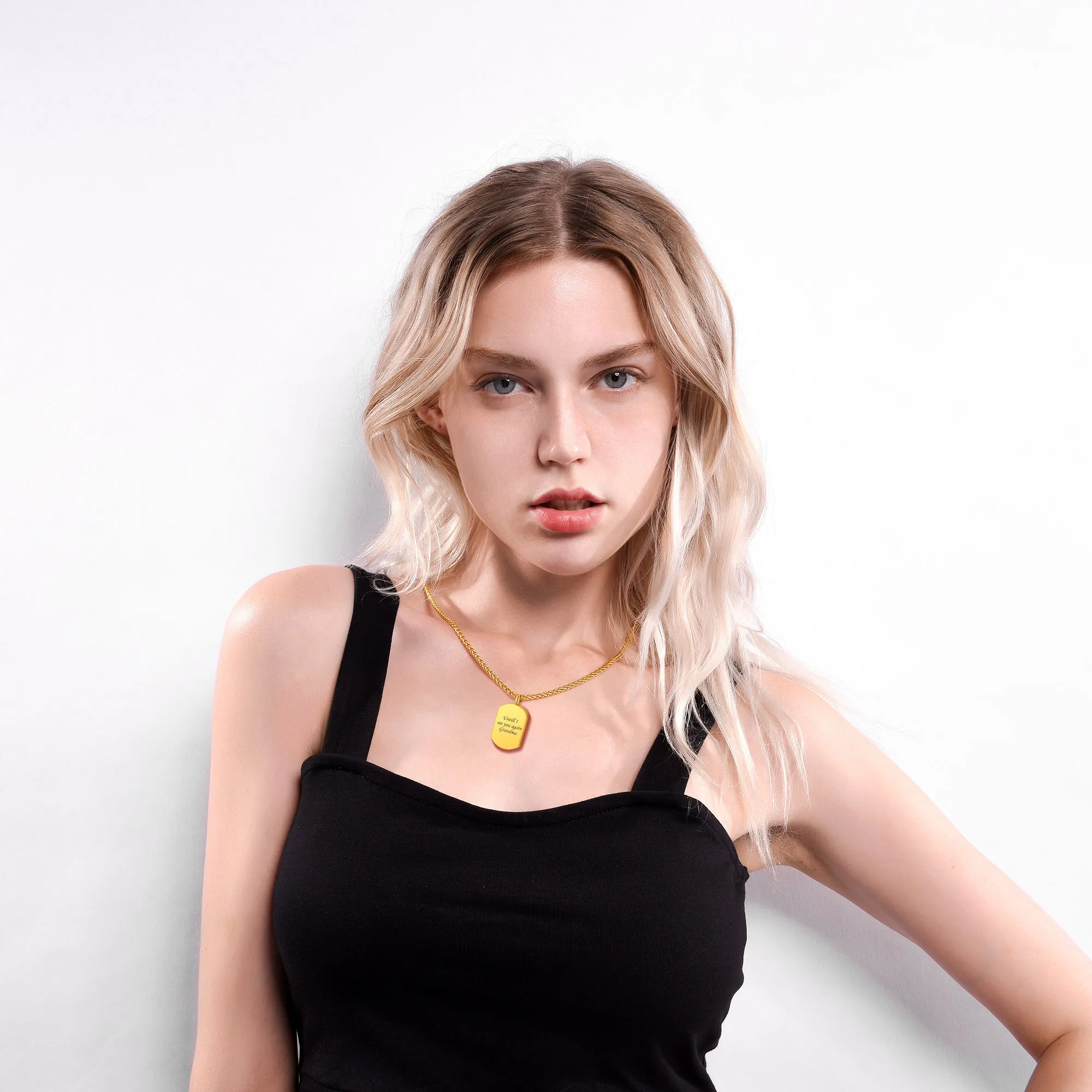 Collier Urne Commémoratif pour Cendres Bijoux Funéraires