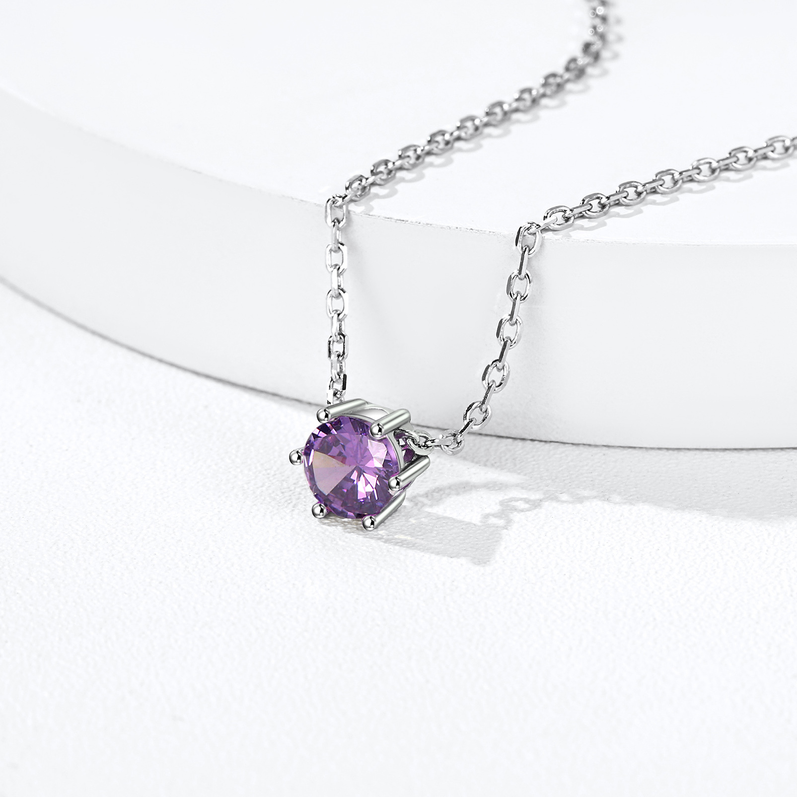 Collier Pendentif avec Pierre de Naissance Créée