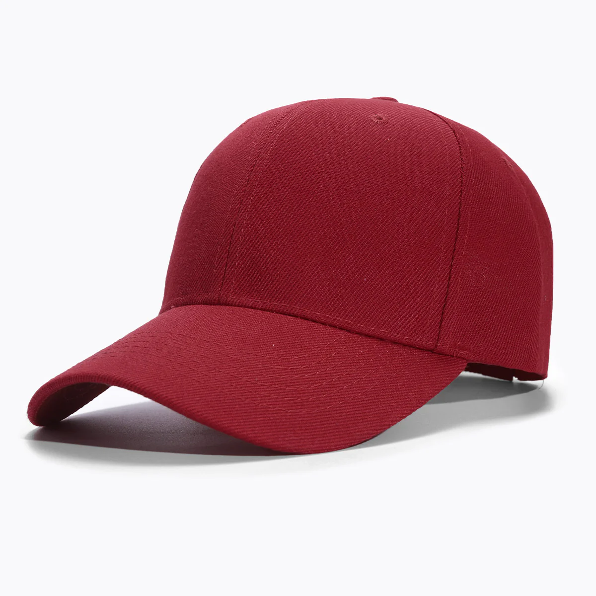 Casquette rouge foncé Personnalisée Brodée | Baseball Cap 