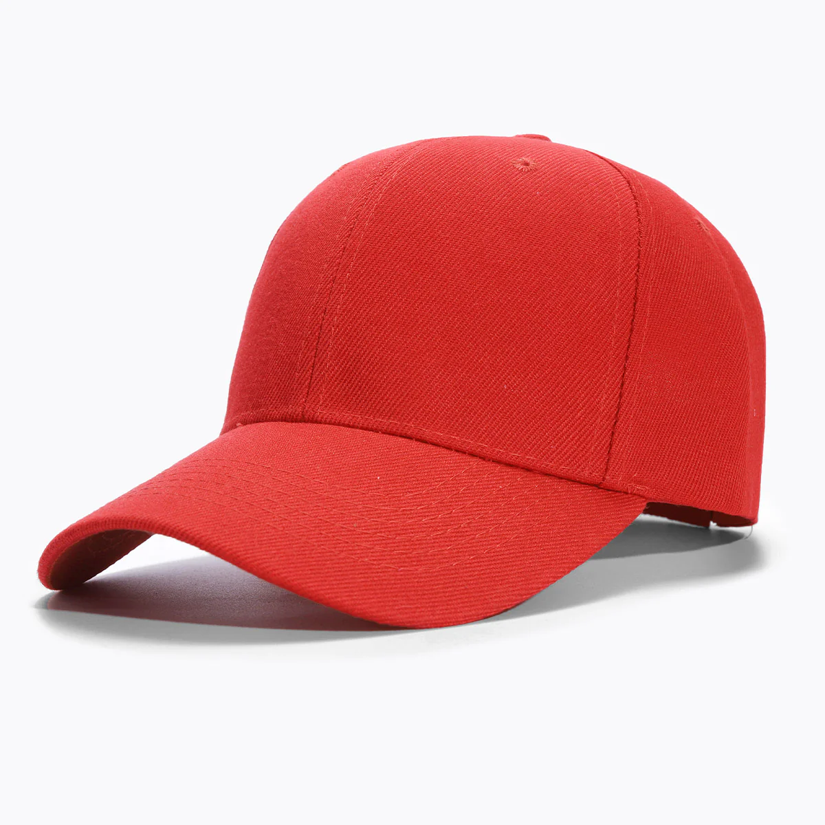 Casquette rouge Personnalisée Brodée | Baseball Cap 