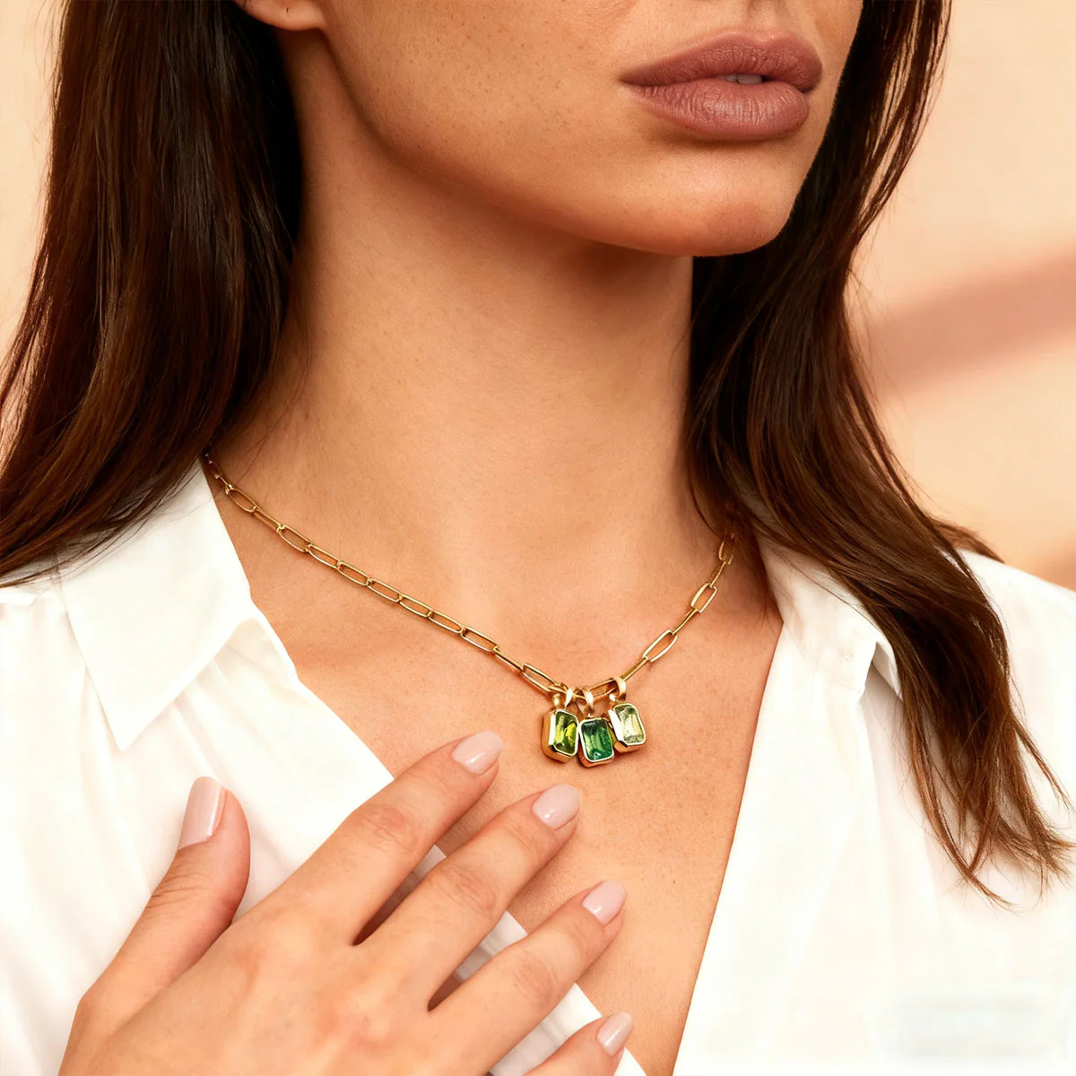 Collier Femme avec et Pierres de Naissance pour Maman