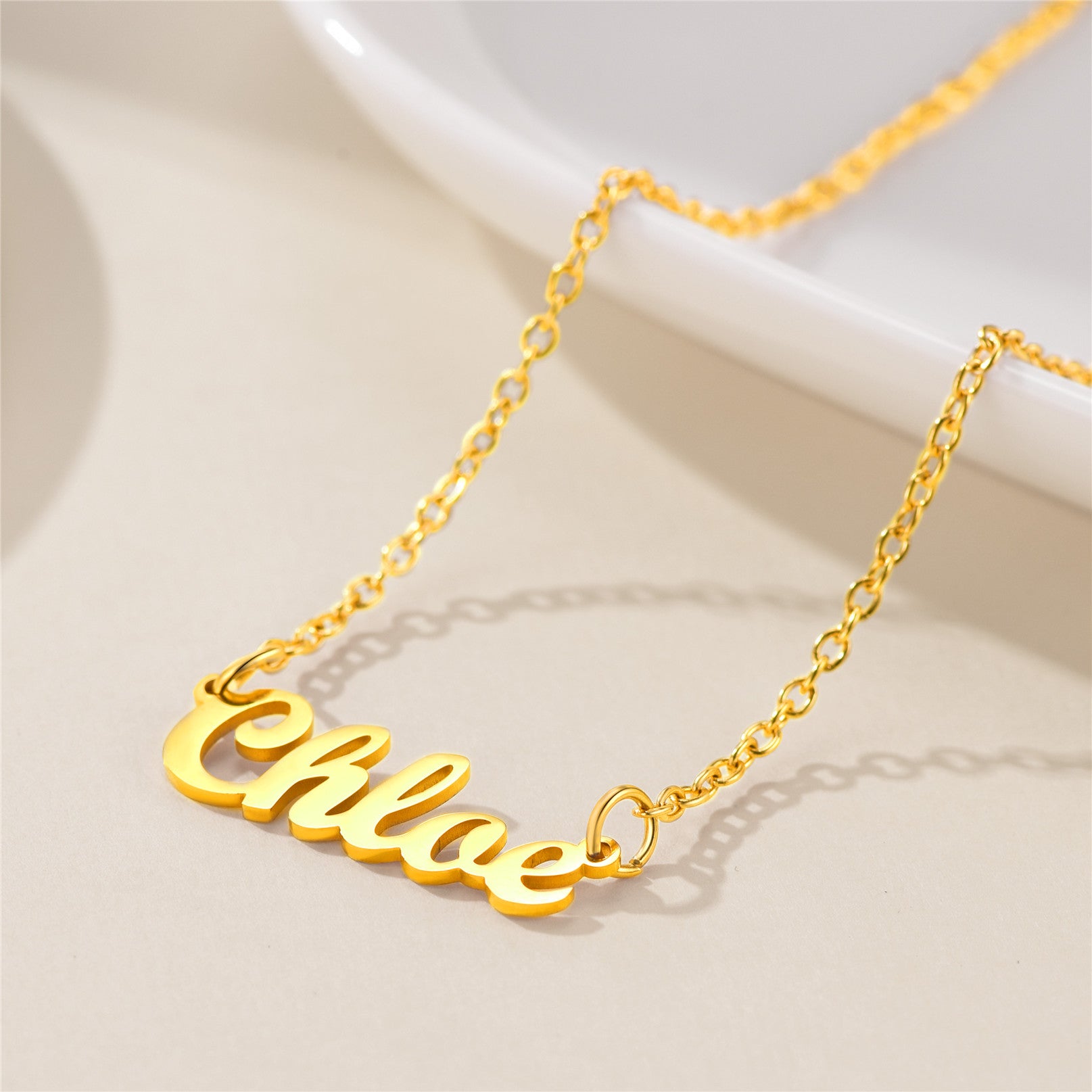 Collier Personnalisé avec Nom Chloe Or