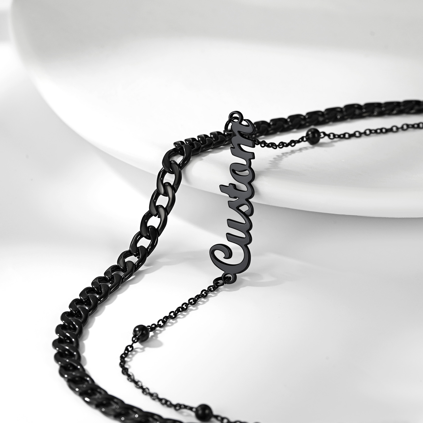 Chaîne de Cheville Ajustable en Acier Inoxydable pour Femme