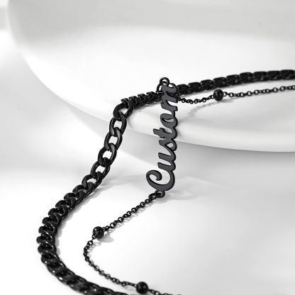 Chaîne de Cheville Ajustable en Acier Inoxydable pour Femme