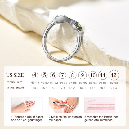 Bague Infini Personnalisée taille