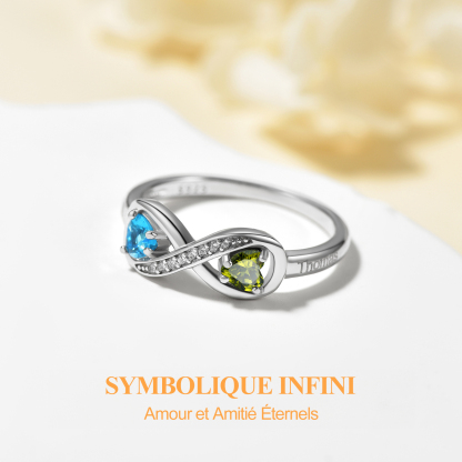 Bague Infini Personnalisée avec Gravure