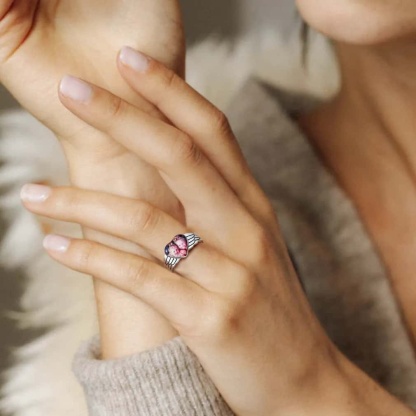 Bague Personnalisée Cœur pour Femme