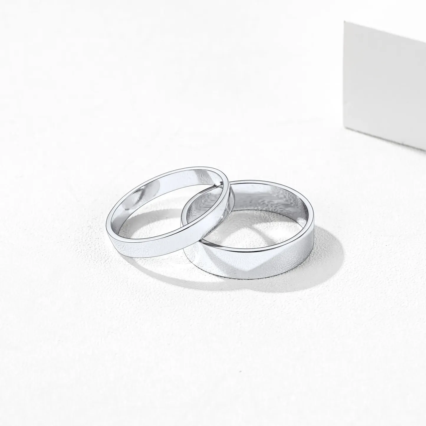 Bague alliance Personnalisée en Argent Sterling 925 avec Gravure 